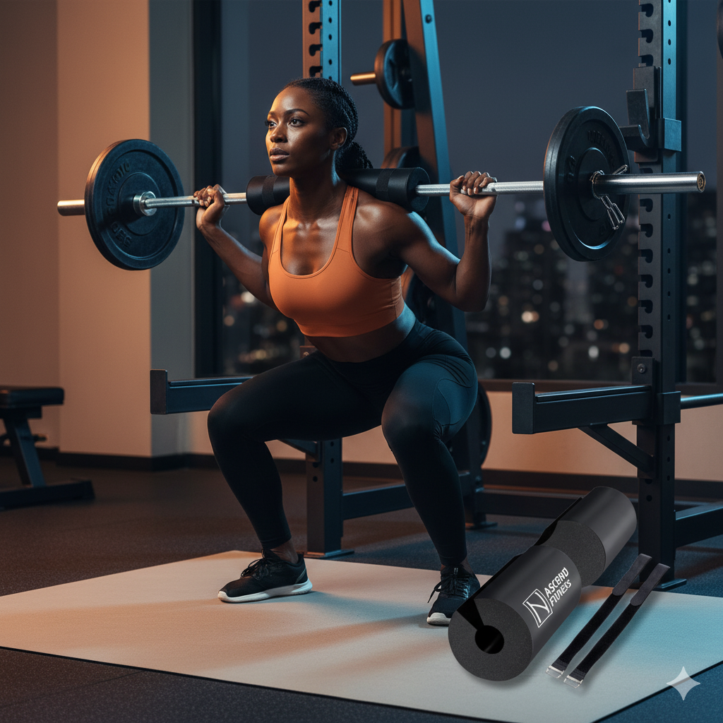 Barbell Hip Thrust Pad (Anti-Slip)